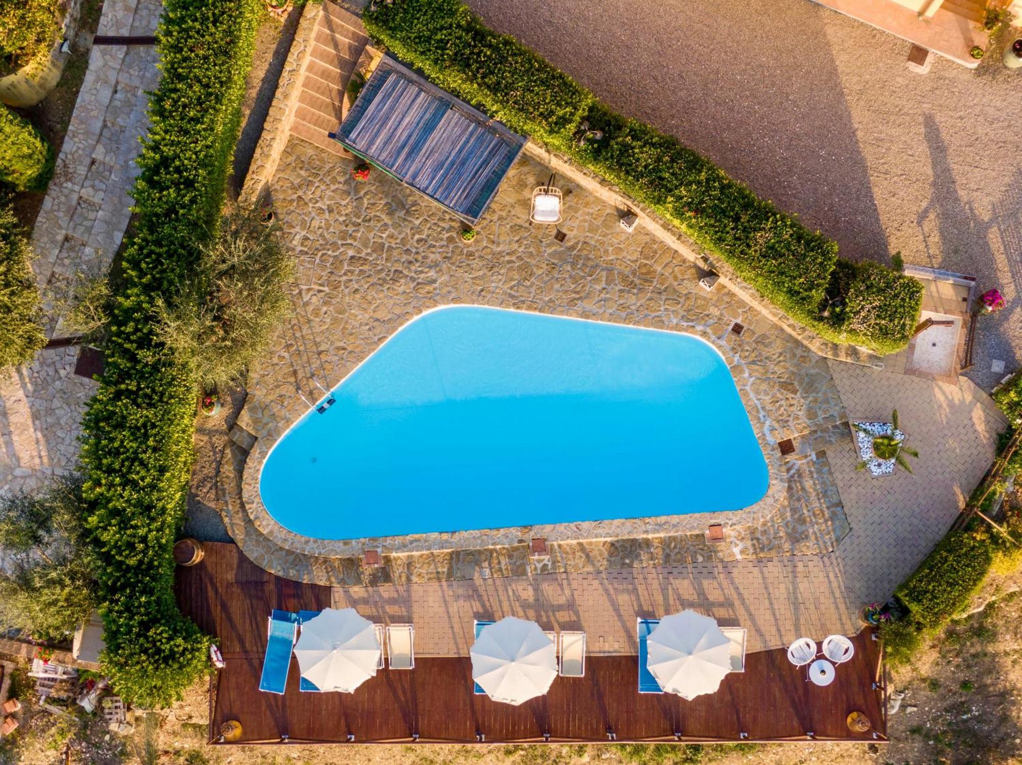 Podere Vergianoni Con Piscina E Vista Mozzafiato Tavarnelle Val di Pesa Luaran gambar