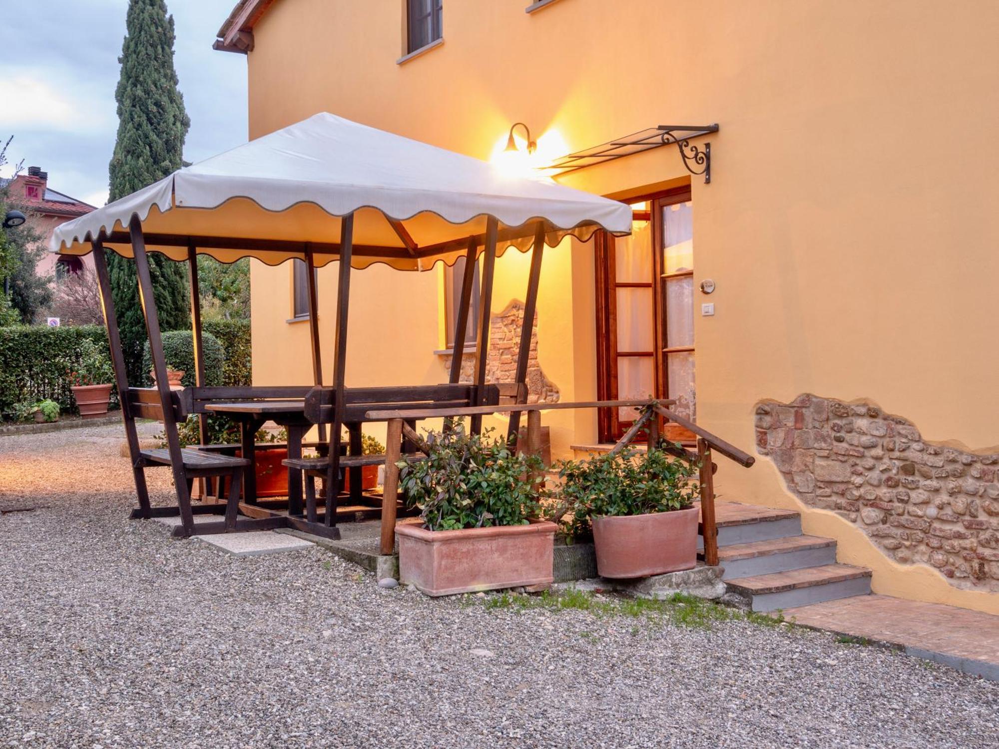 Podere Vergianoni Con Piscina E Vista Mozzafiato Tavarnelle Val di Pesa Luaran gambar